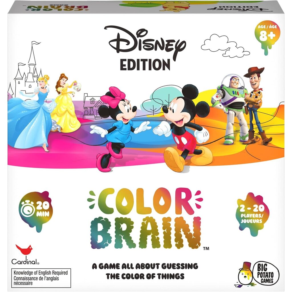 DISNEY DISNEY COLORBRAIN BOARD GAME**