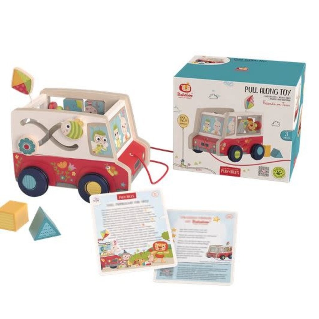 BABABOO AND FRIENDS FRIENDS ON TOUR PULL ALONG TOY**