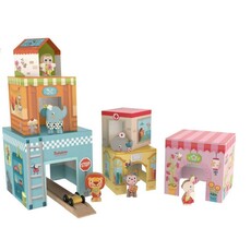 BABABOO AND FRIENDS TOWER HOUSE STACKING**