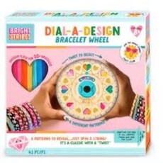 BRIGHT STRIPES DIAL A DESIGN BRACELET WHEEL