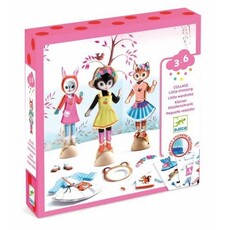 DJECO LITTLE WARDROBE COLLAGE