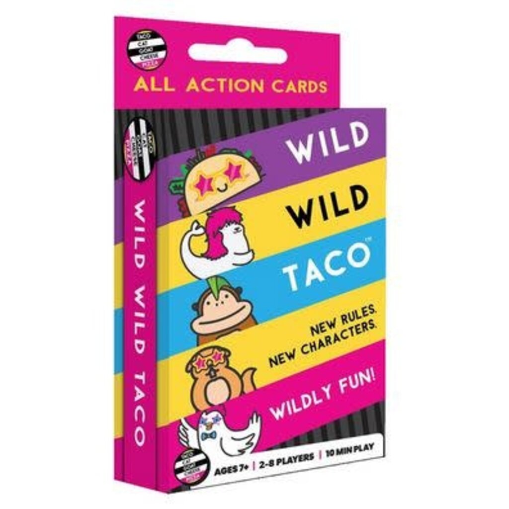 DOLPHIN HAT GAMES WILD WILD TACO CARD GAME