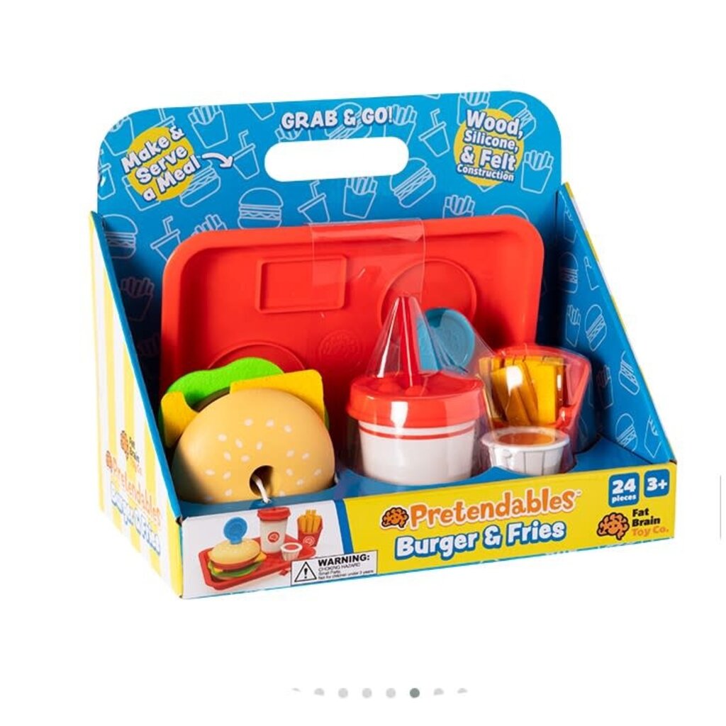 PRETENDABLES PRETENDABLES BURGER & FRIES
