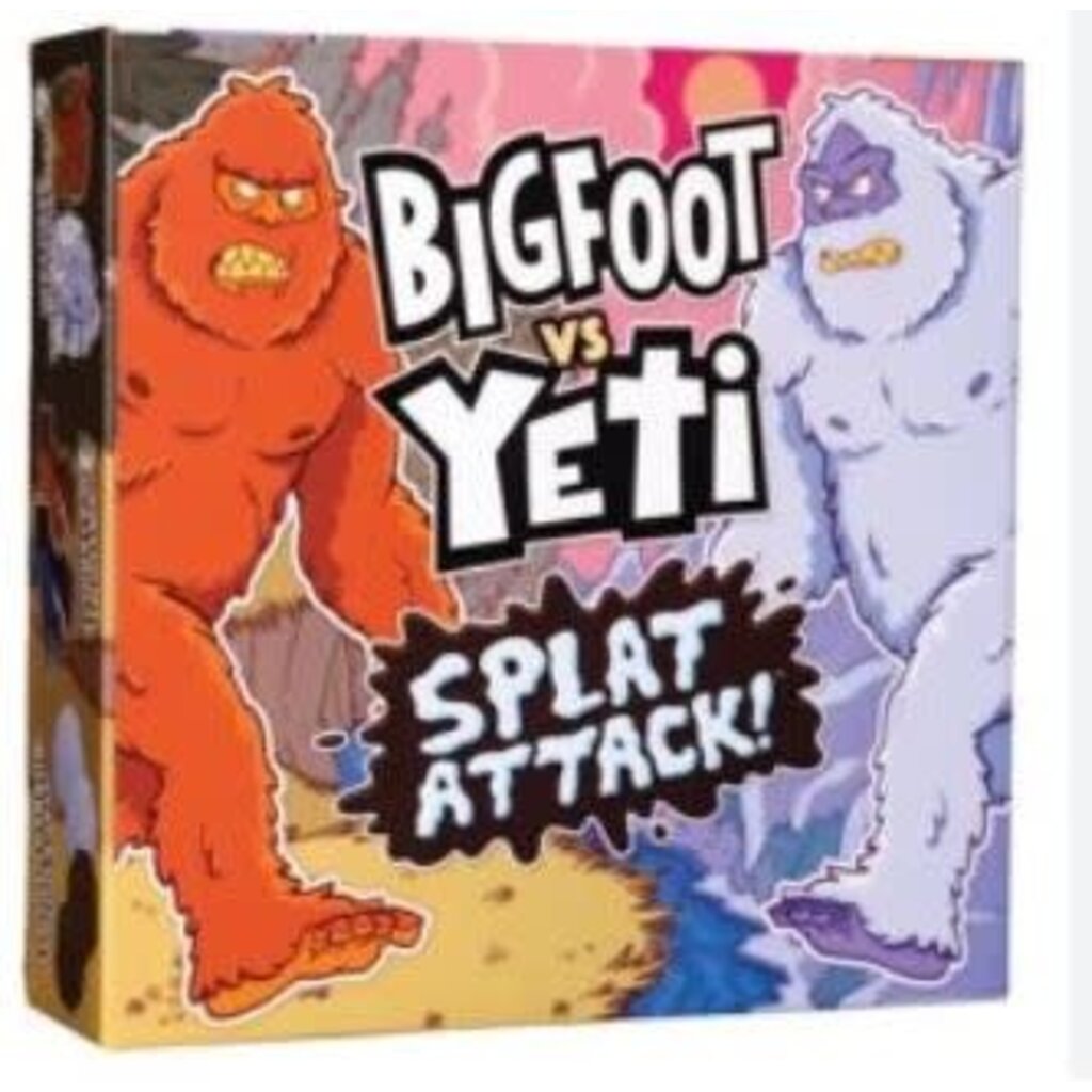 THE GOOD GAME COMPANY BIG FOOT VS YETI SPLAT ATTACK!
