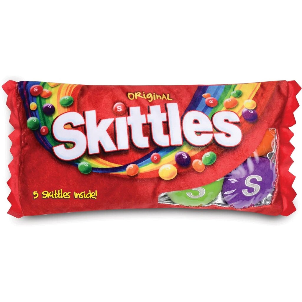 SKITTLES SKITTLES PACKAGING PLUSH