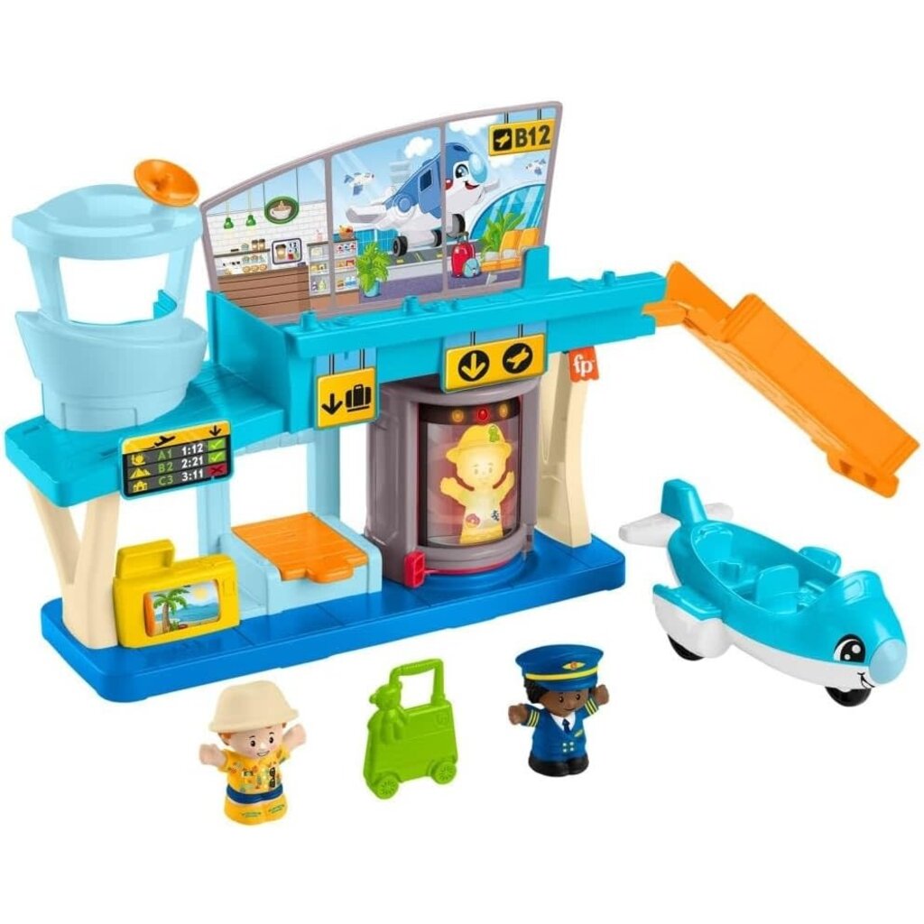 LITTLE PEOPLE LITTLE PEOPLE EVERYDAY ADVENTURES AIRPORT PLAYSET
