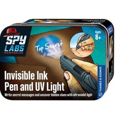 SPY LABS SPY LABS: INVISIBLE INK PEN AND UV LIGHT
