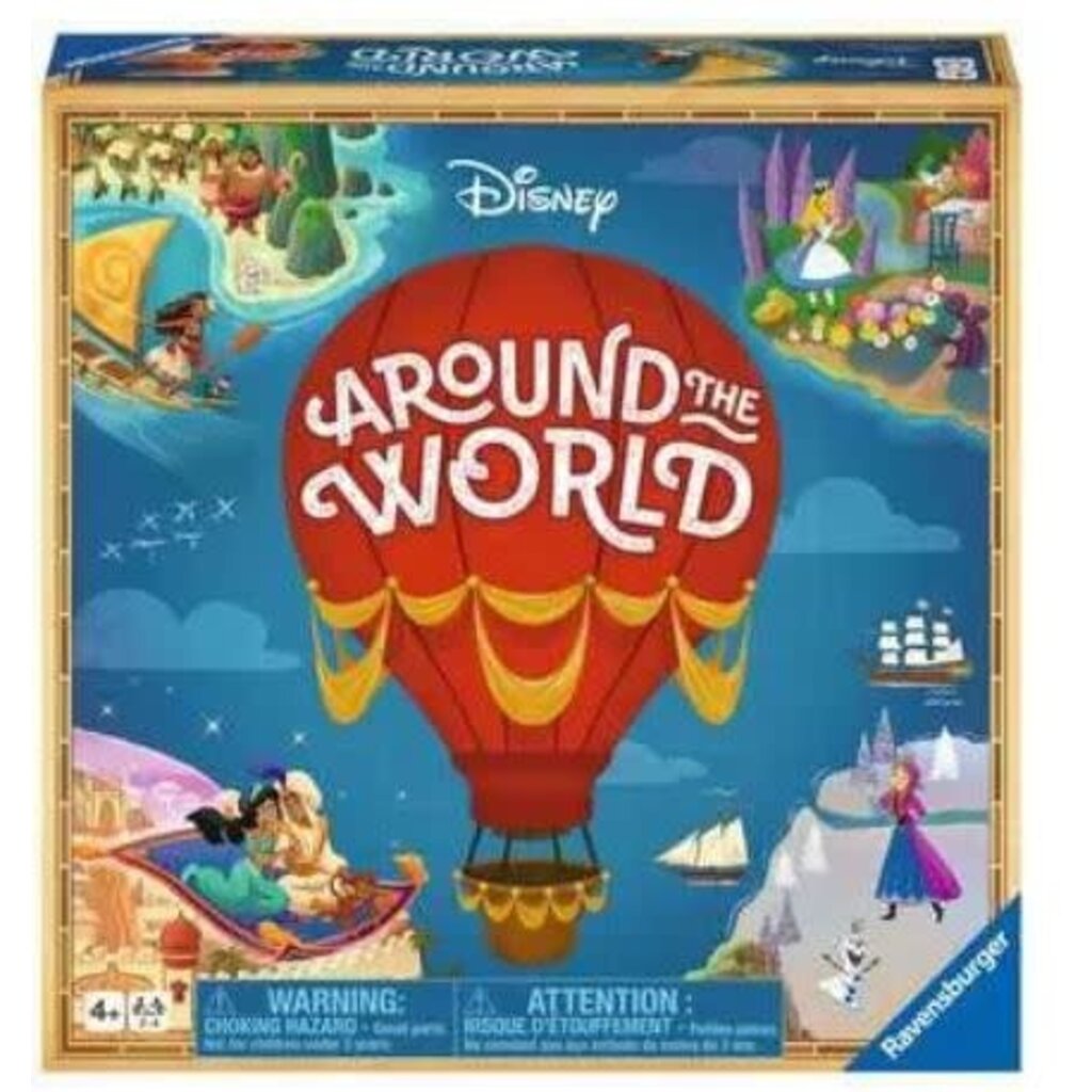 RAVENSBURGER USA DISNEY AROUND THE WORLD GAME**