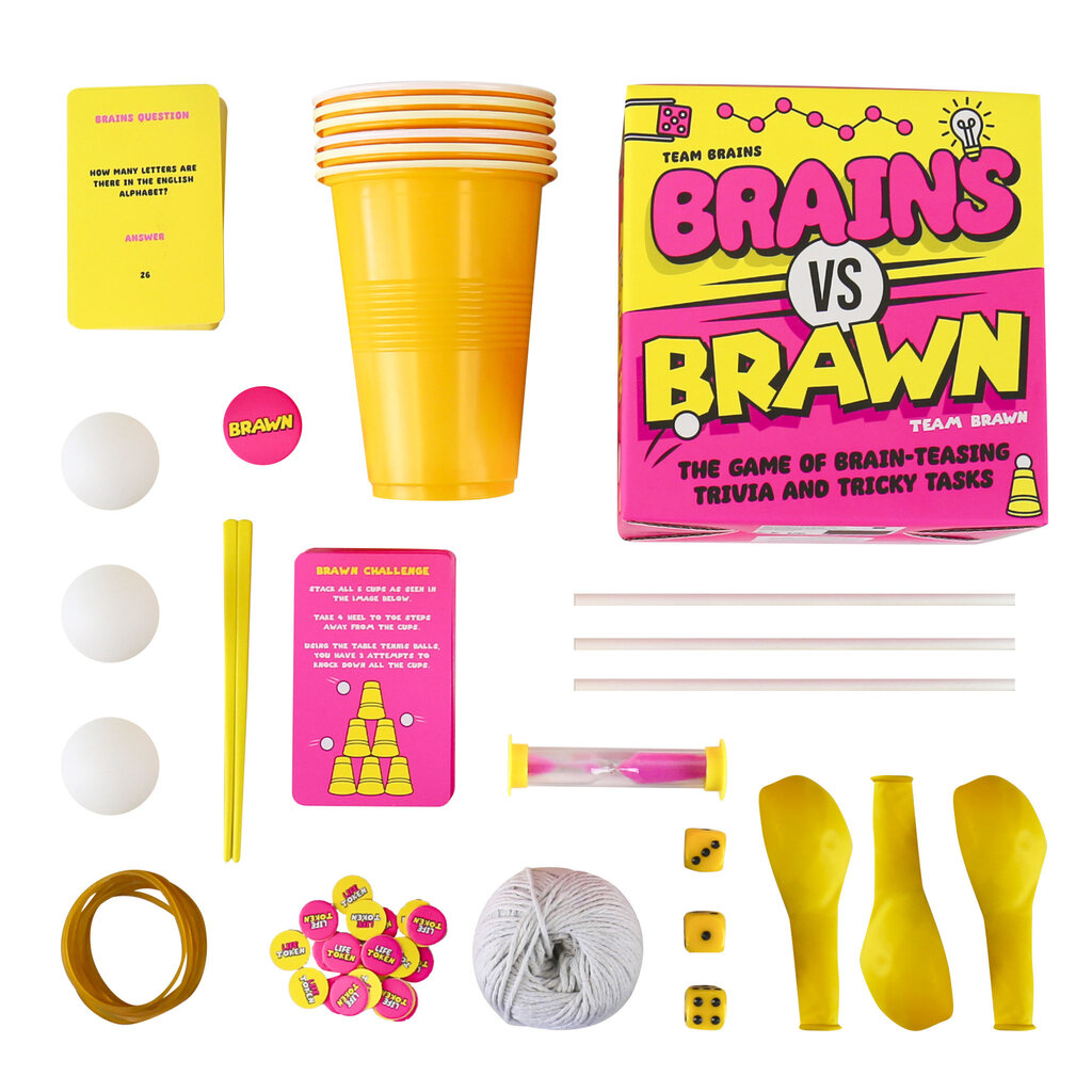 GIFT REPUBLIC BRAINS VS BRAWN PARTY GAME