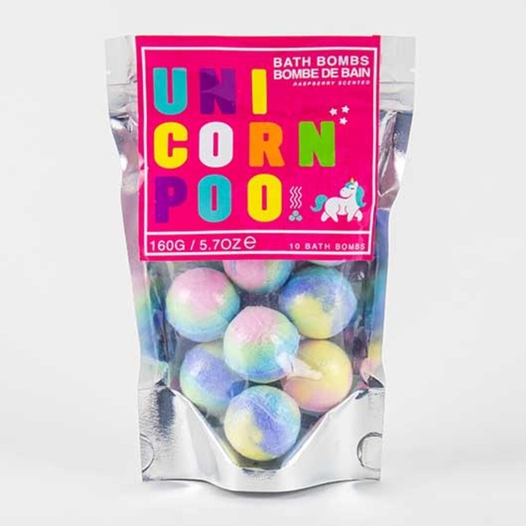 GIFT REPUBLIC UNICORN POO BATH BOMBS