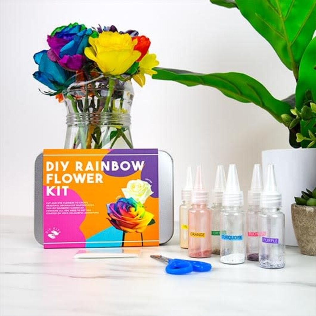 GIFT REPUBLIC DIY RAINBOW FLOWER KIT*
