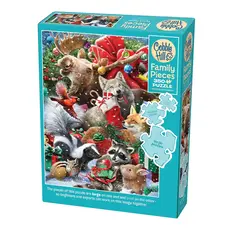 COBBLE HILL FESTIVE FRIENDS FAMILY 350 PC PUZZLE