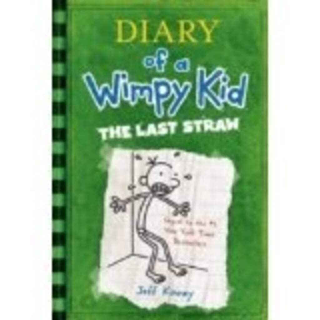 ABRAMS BOOKS DIARY OF A WIMPY KID 3 LAST STRAW HB KINNEY