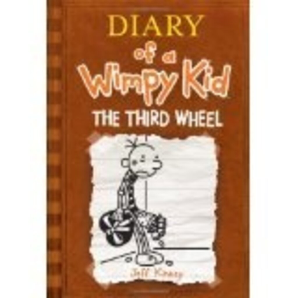 ABRAMS BOOKS DIARY OF A WIMPY KID 7 THIRD WHEEL HB KINNEY