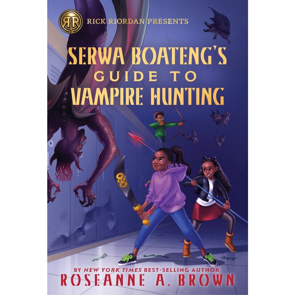 DISNEY HYPERION SERWA BOATENG 1 GUIDE TO VAMPIRE HUNTING PB BROWN & RIORDAN*