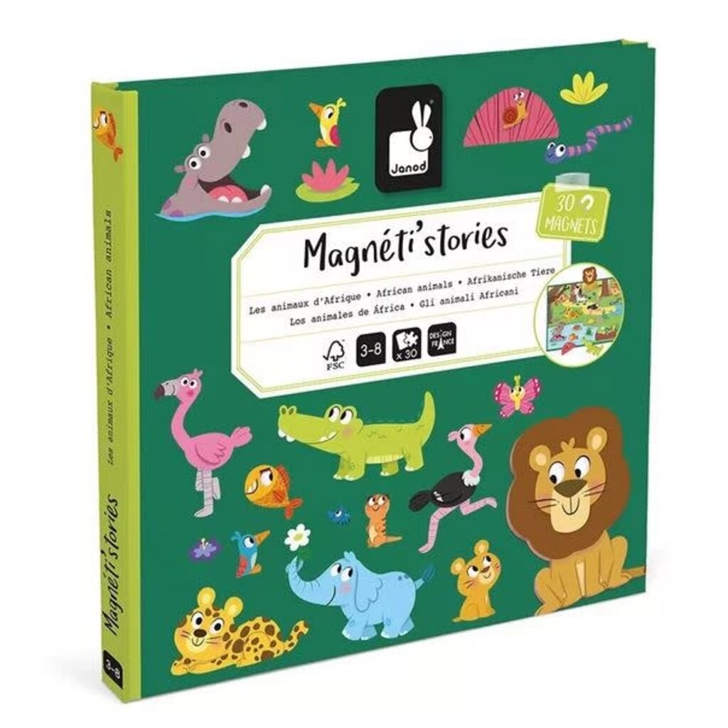 JURATOYS MAGNETI STORIES AFRICAN ANIMALS