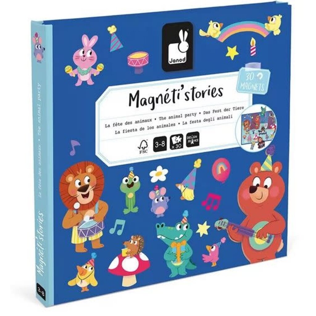 JURATOYS MAGNETI STORIES ANIMAL PARTY