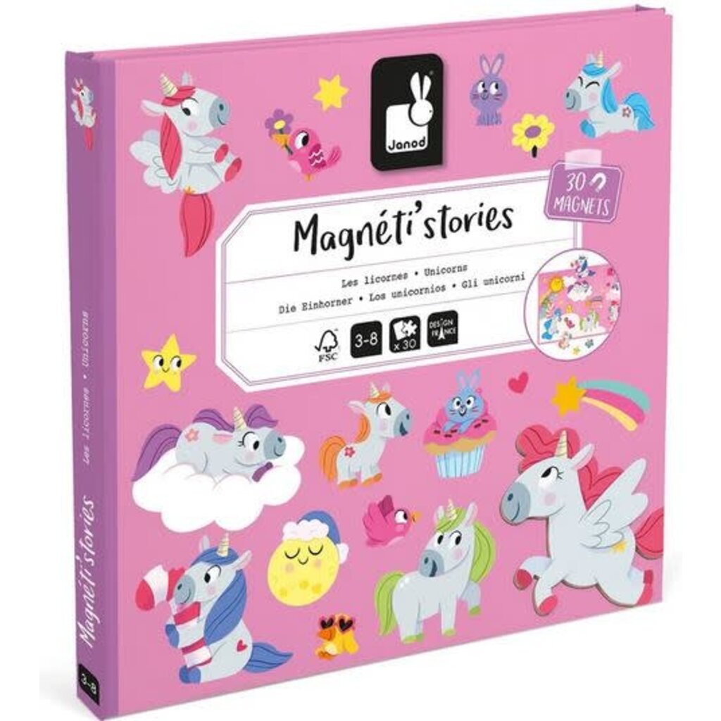 JURATOYS MAGNETI STORIES UNICORNS
