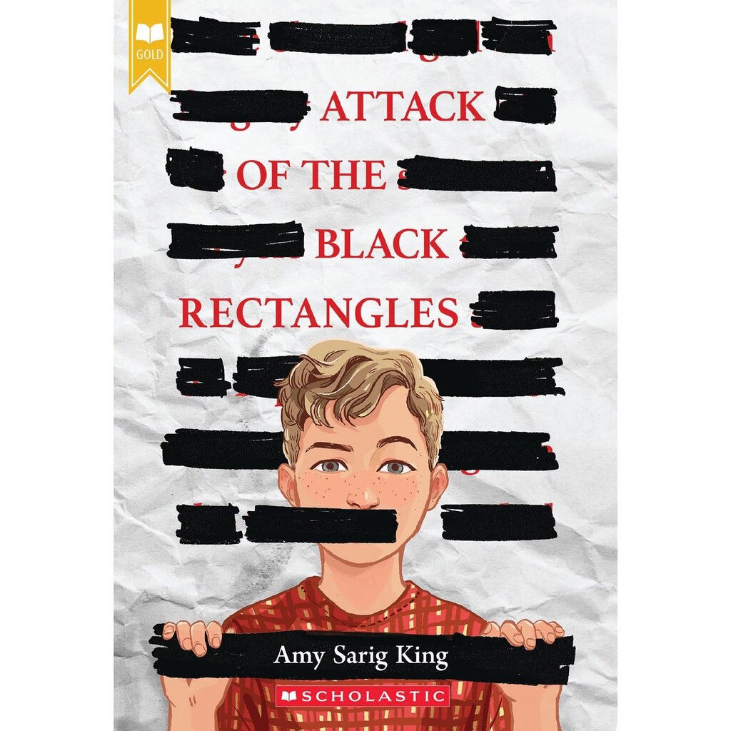 SCHOLASTIC PRESS ATTACK OF THE BLACK RECTANGLES PB KING