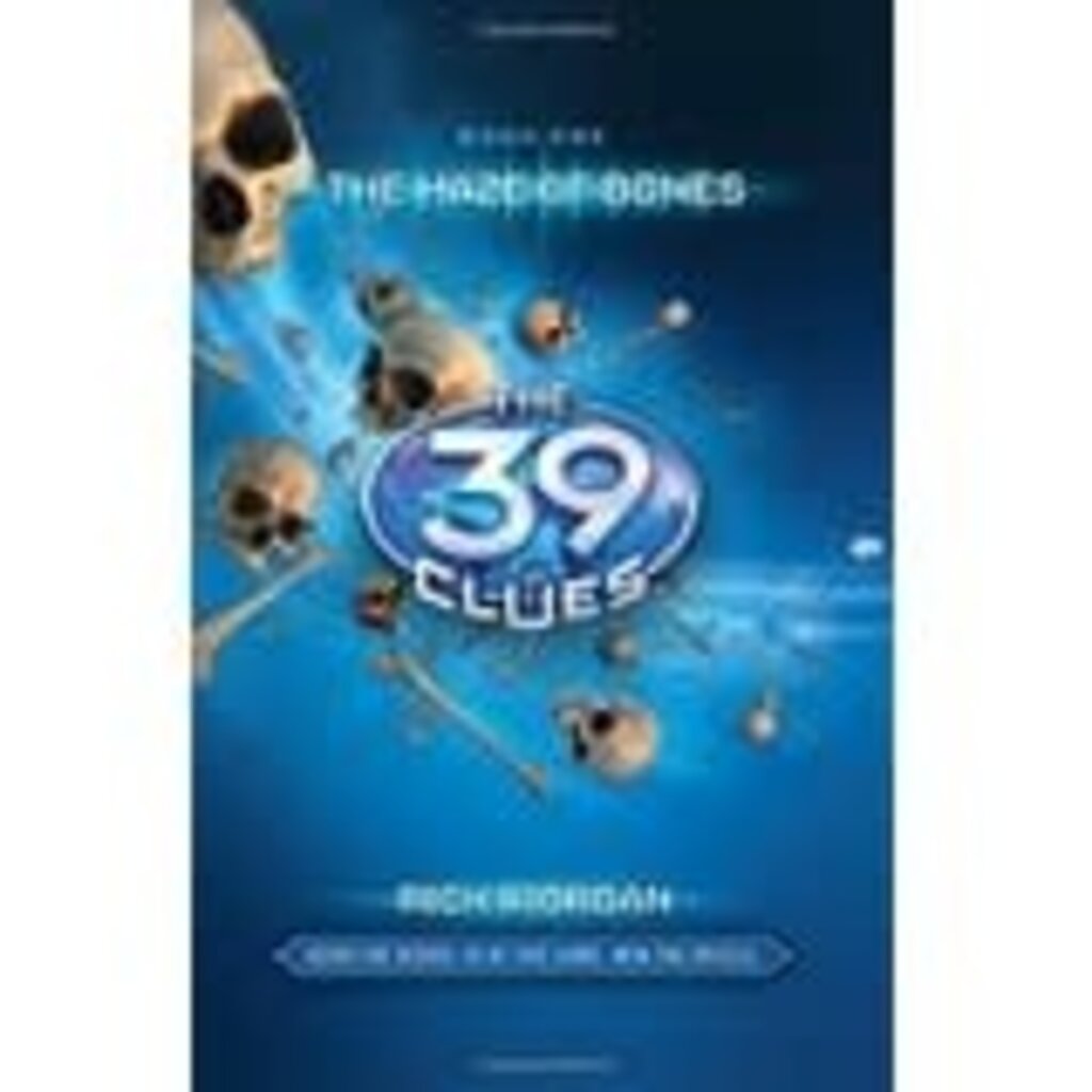 SCHOLASTIC 39 CLUES 1 MAZE OF BONES HB RIORDAN**