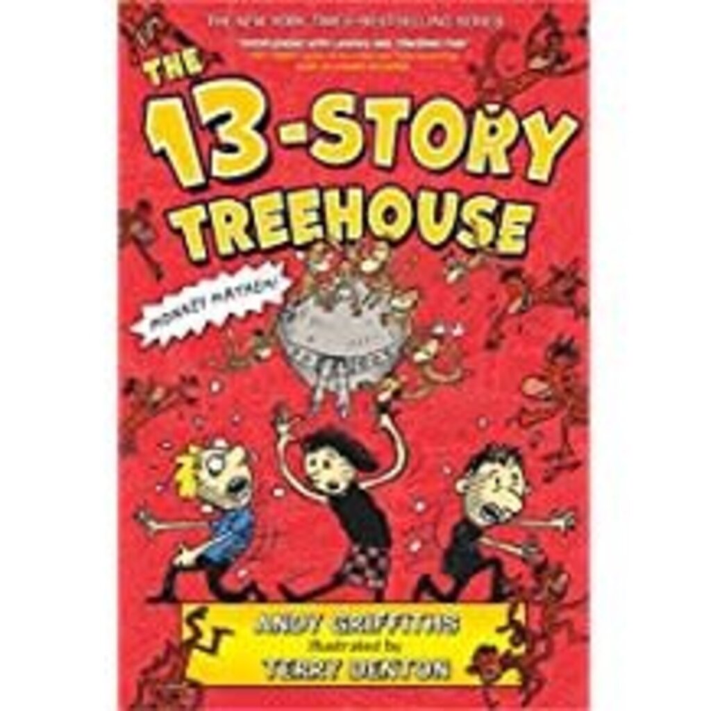 SQUARE FISH TREEHOUSE BOOKS 1: 13-STORY TREEHOUSE MONKEY MAYHEM PB GRIFFITHS