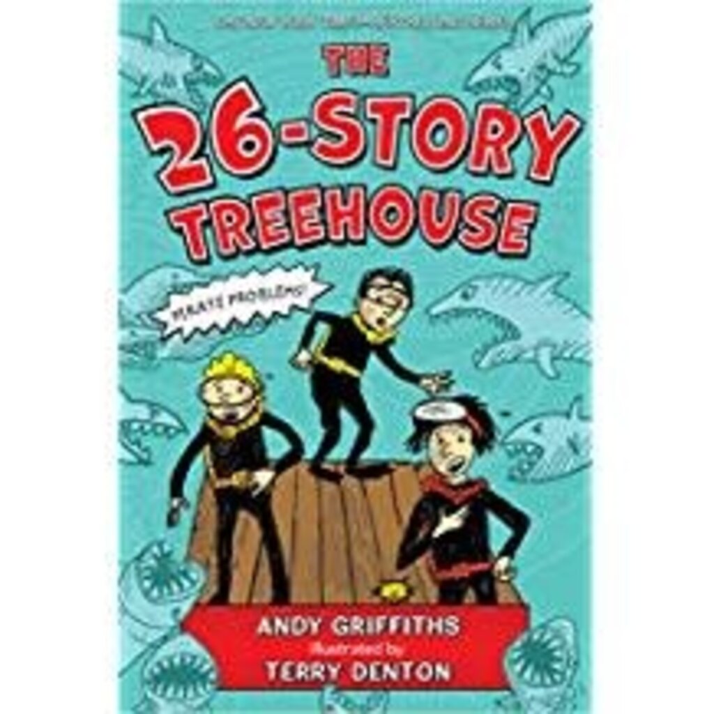 SQUARE FISH TREEHOUSE BOOKS 2: 26-STORY TREEHOUSE PIRATE PROBLEMS PB GRIFFITHS*