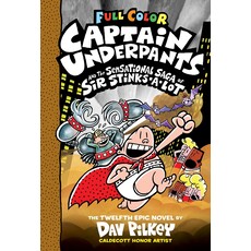 SCHOLASTIC CAPTAIN UNDERPANTS 12 SENSATIONAL SAGA SIR STINKS HB PILKY