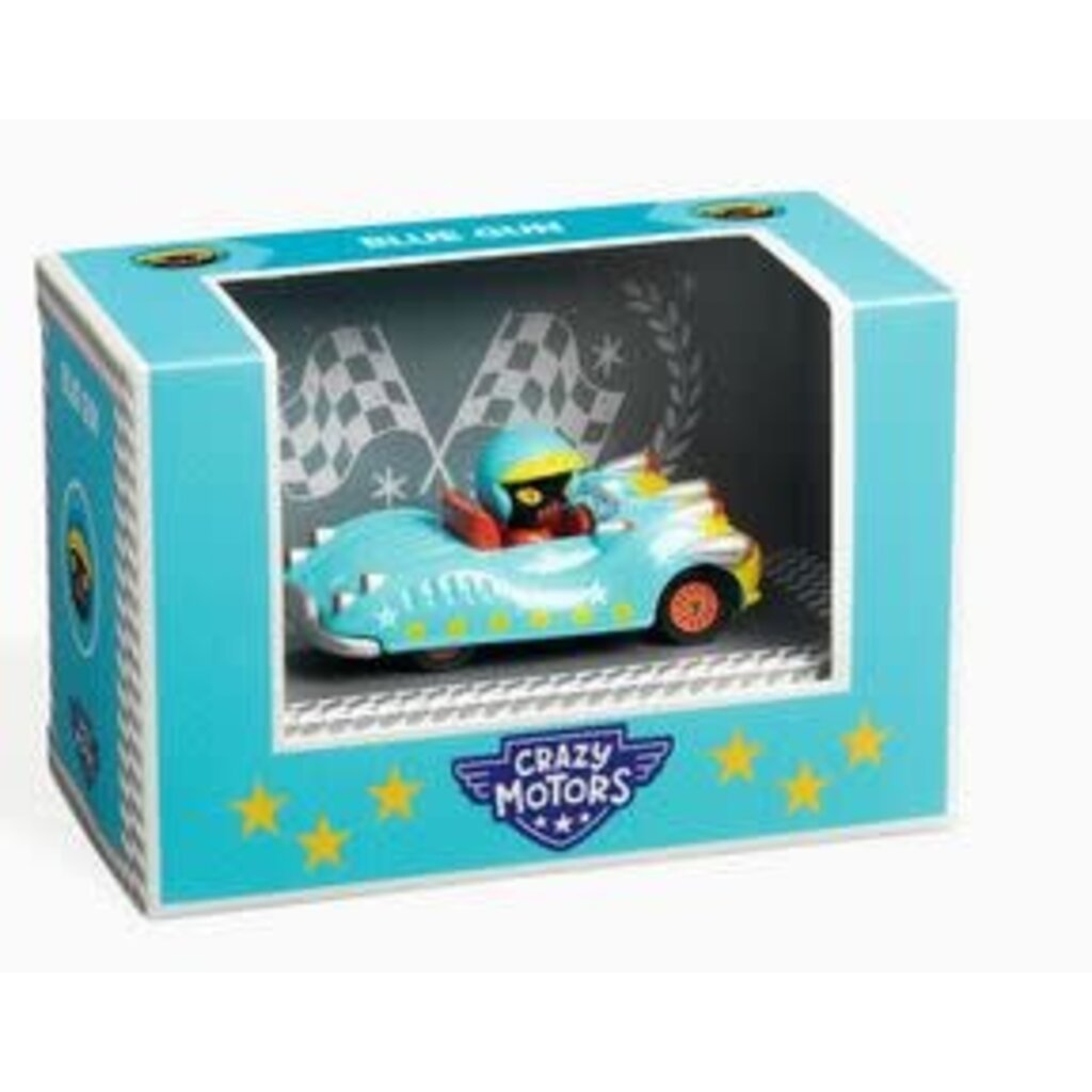 CRAZY MOTORS CRAZY MOTORS CARS BLUE GUN
