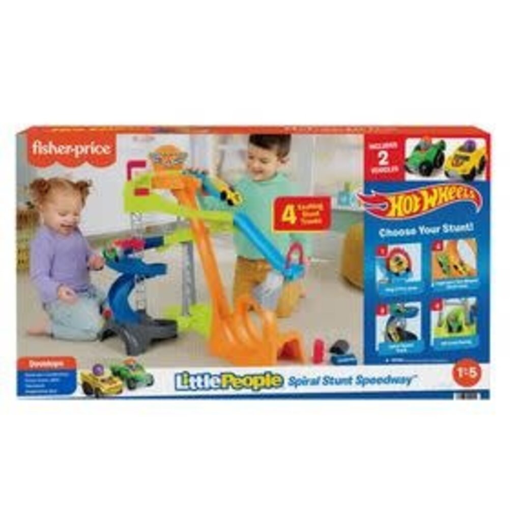 LITTLE PEOPLE SPIRAL STUNT SPEEDWAY