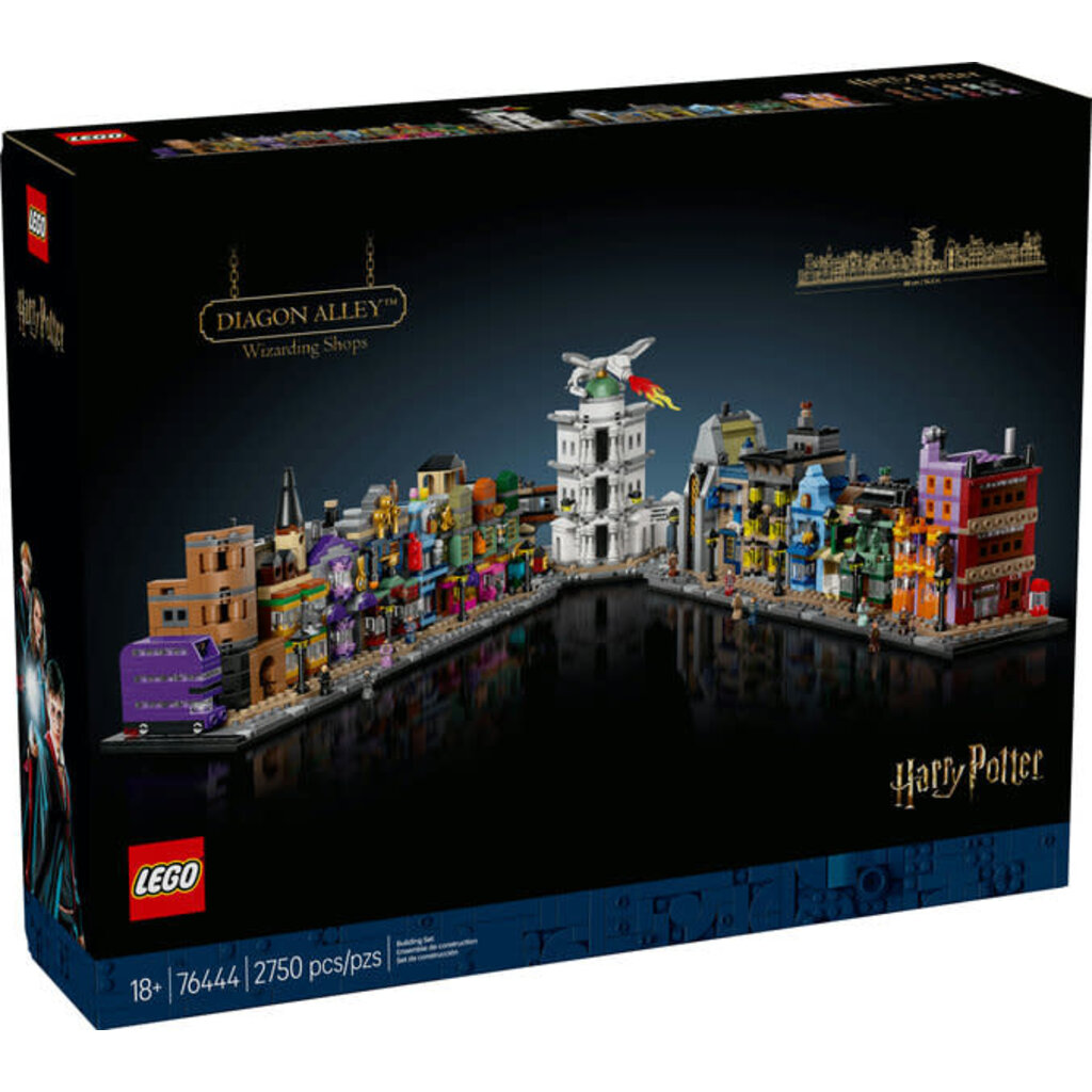LEGO DIAGON ALLEY WIZARDING SHOPS