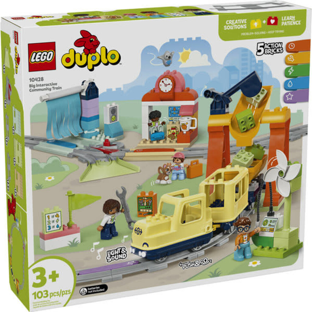 LEGO BIG INTERACTIVE COMMUNITY TRAIN