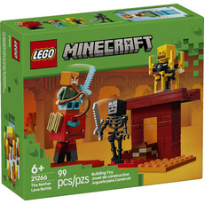 LEGO THE NETHER LAVA BATTLE