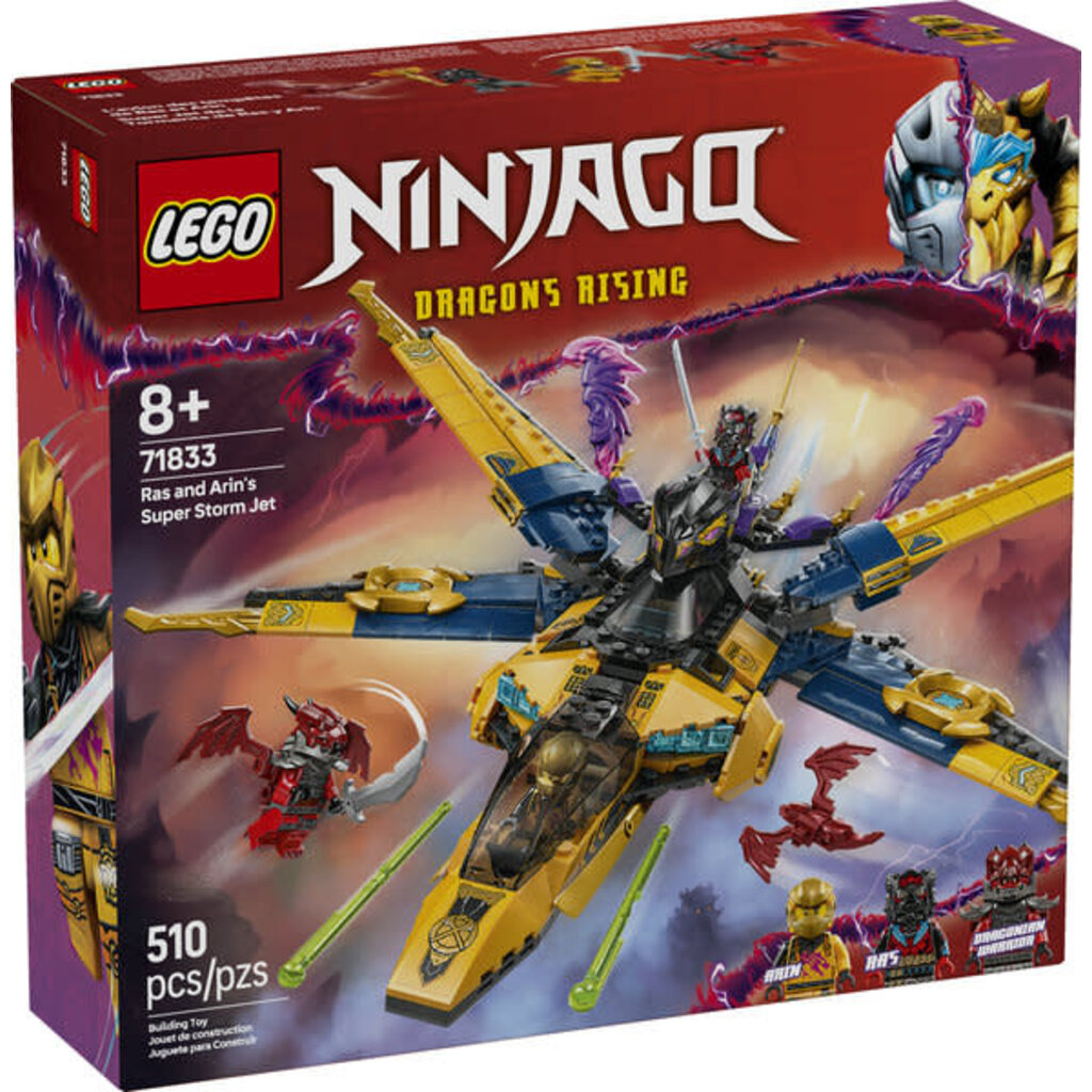 LEGO RAS AND ARIN'S SUPER STORM JET