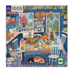 EEBOO BLUE KITCHEN 1000 PC PUZZLE