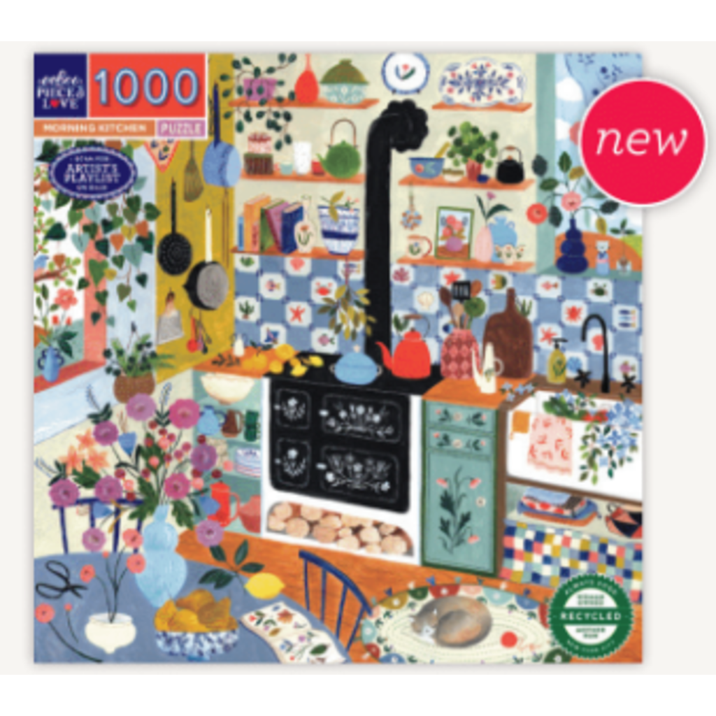 EEBOO MORNING KITCHEN 1000 PC PUZZLE