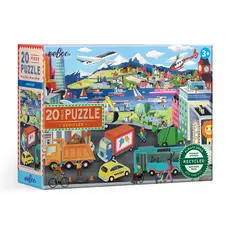 EEBOO VEHICLES 20 PC PUZZLE