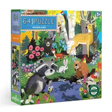 EEBOO WOODLAND 64 PC PUZZLE