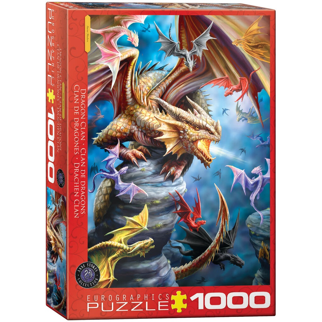 EUROGRAPHICS DRAGON CLAN 1000 PC PUZZLE