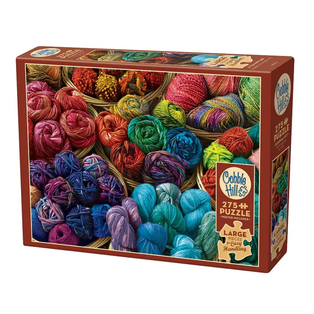 COBBLE HILL A YEN FOR YARN 275 PC PUZZLE