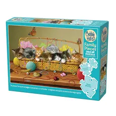 COBBLE HILL BASKET CASE FAMILY PIECES 350 PC PUZZLE