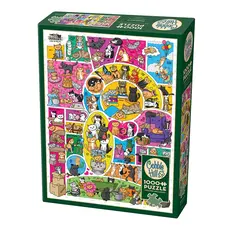 COBBLE HILL DOODLECATS 1000 PC PUZZLE