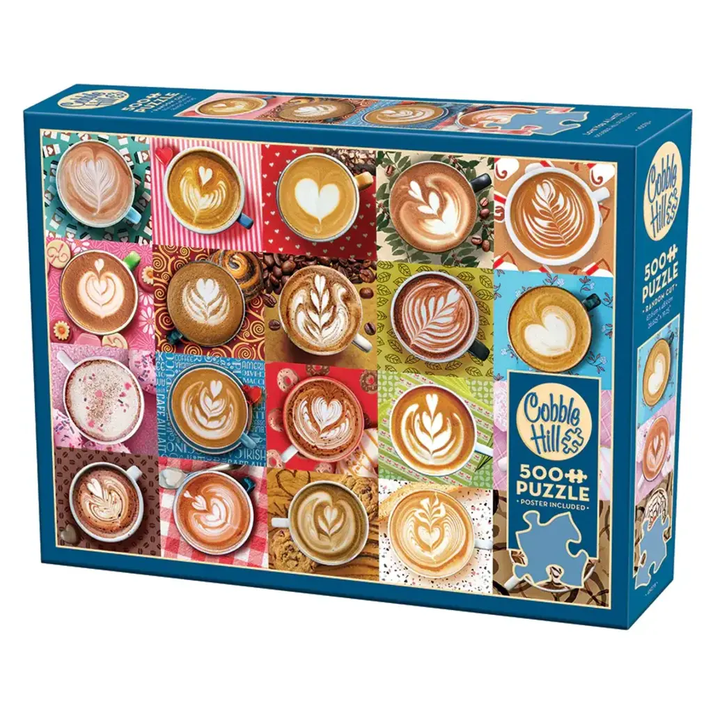 COBBLE HILL LOVE YOU A LATTE 500 PC PUZZLE