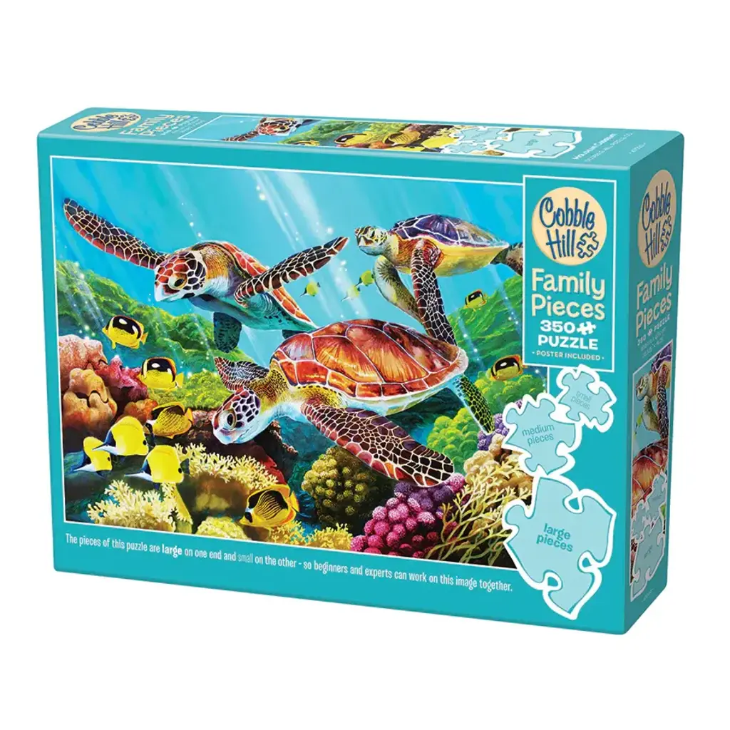 COBBLE HILL MOLOKINI CURRENT FAMILY PIECES 350 PC PUZZLE