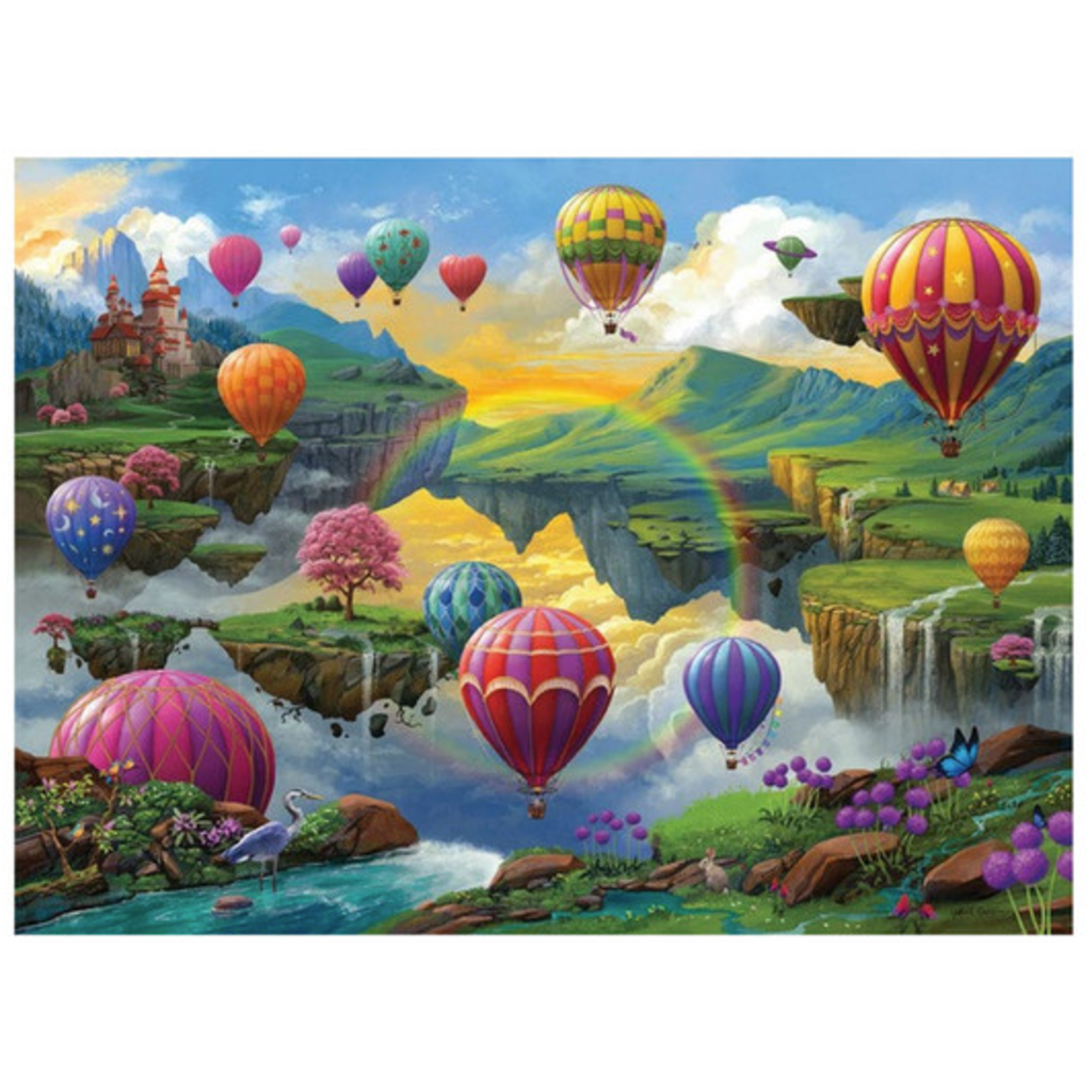 RAVENSBURGER USA AIR BALLOON VALLEY 500 PC PUZZLE
