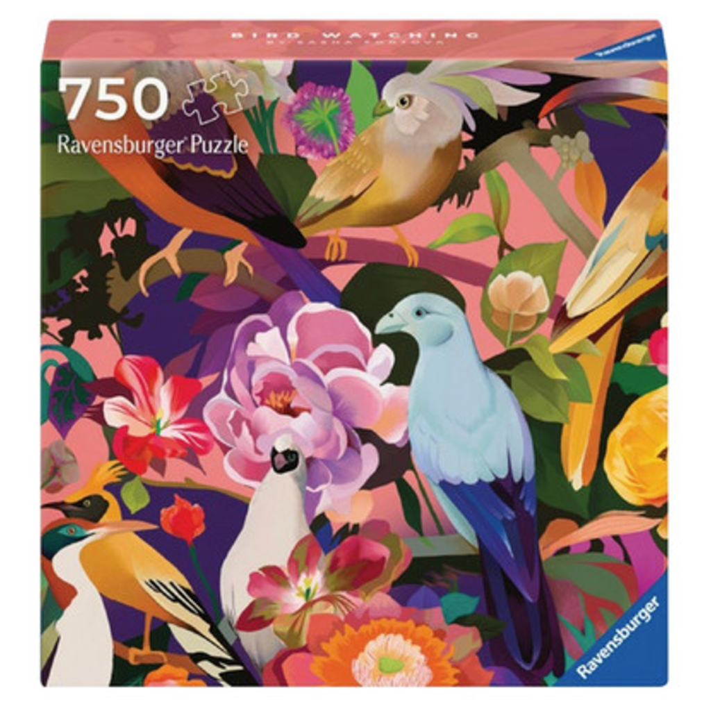 RAVENSBURGER USA BIRD WATCHING 750 PC PUZZLE