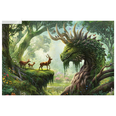 RAVENSBURGER USA FOREST DRAGON AWAKENS 3000 PC PUZZLE