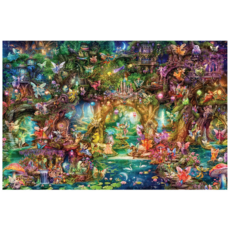 RAVENSBURGER USA HIDDEN WORLD OF FAIRIES 4000 PC PUZZLE