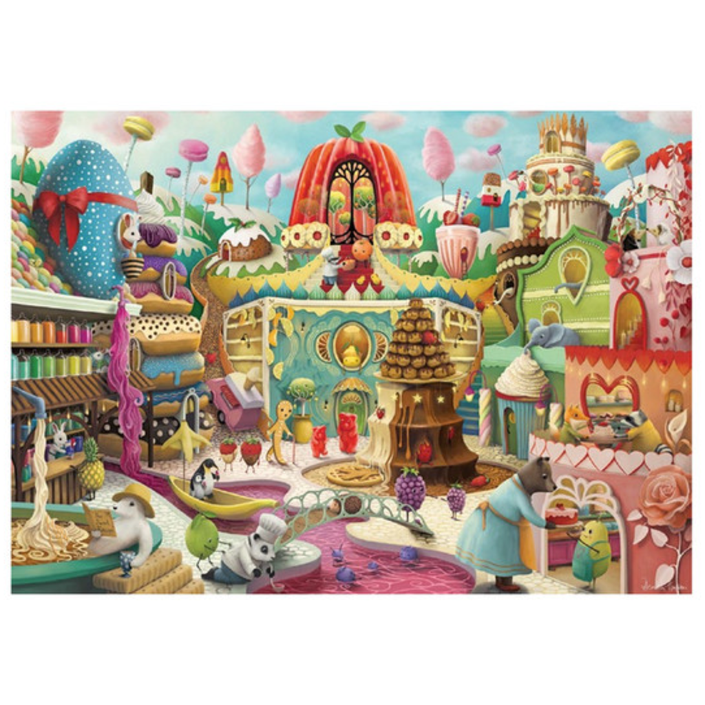 RAVENSBURGER USA SWEET STREET 1000 PC PUZZLE