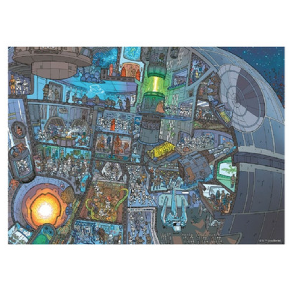 RAVENSBURGER USA WHERE'S WOOKIEE 1000 PC PUZZLE