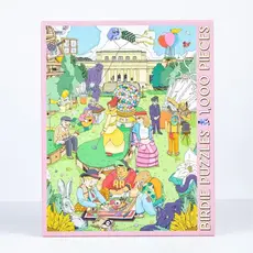 KANSAS CITY PUZZLE COMPANY NELSON-ATKINS LAWN ART 1000 PC PUZZLE